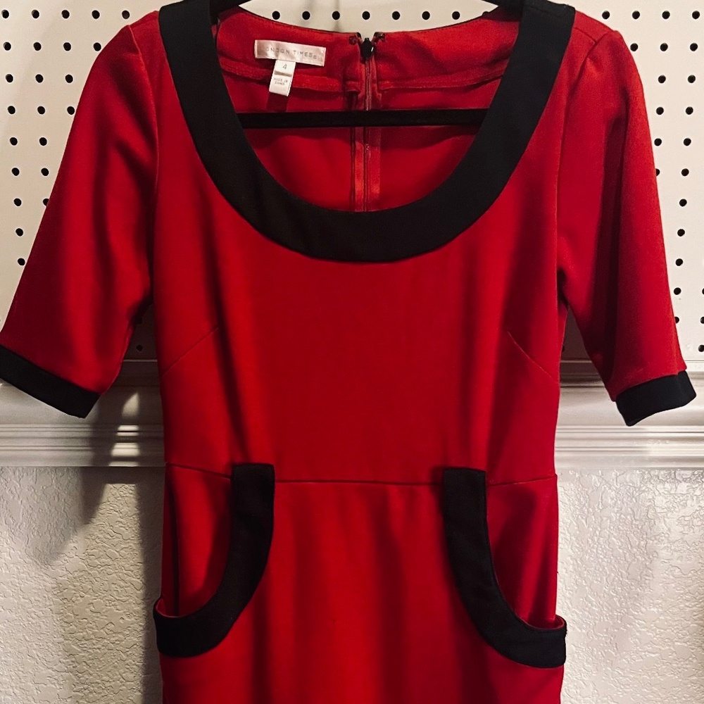 Red Mod Dress